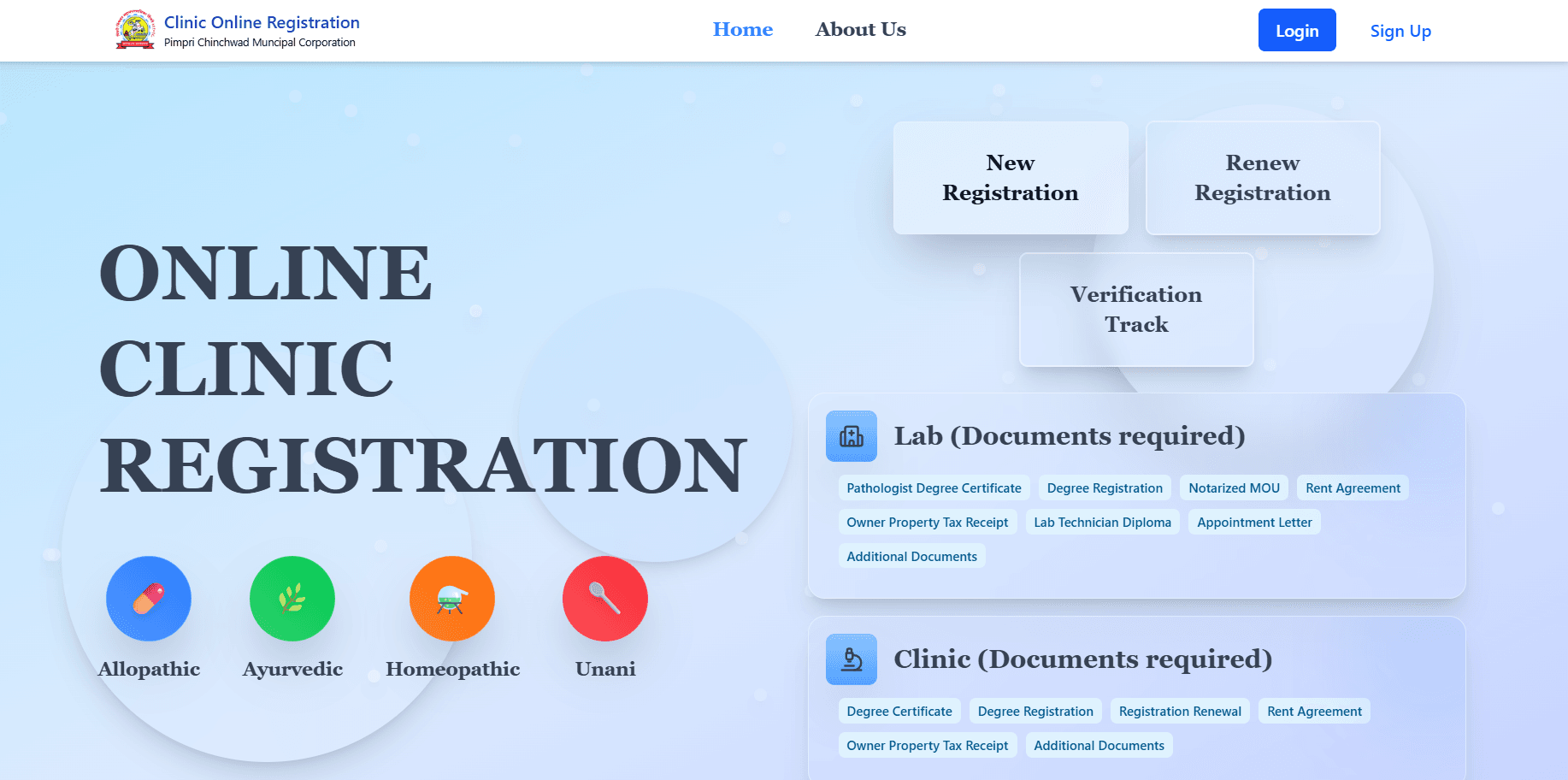 Clinic Licensing & Registration System